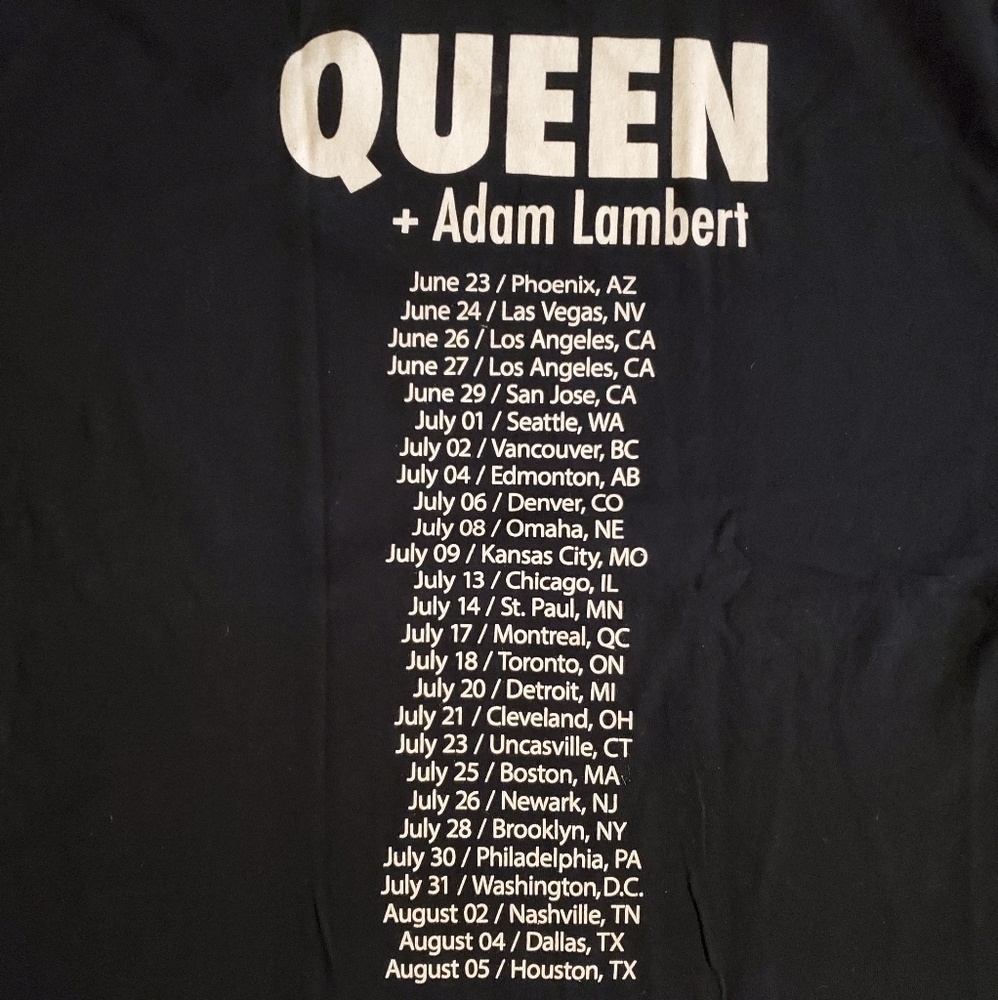 Queen Men's Short-sleeved T-shirt NWOT - Picture 4 of 6
